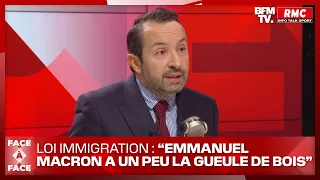 Sébastien Chenu (RN) estime qu'"Emmanuel Macron a un peu la gueule de bois"