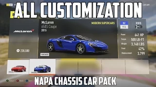 Forza Horizon 2 - Napa Chassis Car Pack Customization