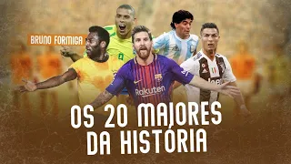 DESAFIO: OS 20 MAIORES JOGADORES DA HISTÓRIA