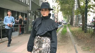 Milan Fashion Week street style