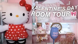 Girly Pink Valentine's Day Room Tour 2023 | Collab with My Little Pink Corner