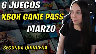 6 juegos XBOX GAME PASS para MARZO 2023 Segunda Quincena!!! 🔥