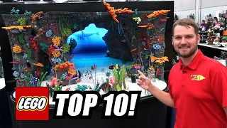 Top 10 Epic LEGO Models at Bricks Cascade 2024 LEGO Convention!