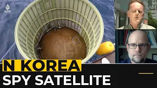 North Korea's spy satellite rocket crashes off South Korea's coast