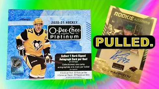 TIME TO PACK IT IN! - 2020-21 O-Pee-Chee Platinum Hockey Hobby Box Break #2