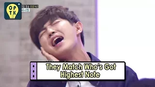 [Oppa Thinking - Wanna One] They Matches Who's Got Highest Note 20170911