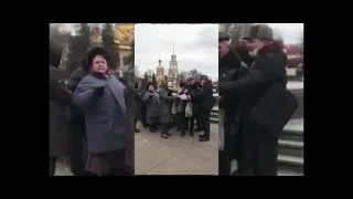 Тарифный митинг в Славянске