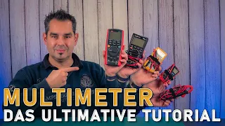 Multimeter 🛠️ Spannung, Strom & Widerstand messen 👍 Anleitung in Deutsch