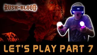 PlayStation VR | Until Dawn Rush of Blood | Insane Mode Let's Play Part 7 | Ending | Satan | 60 fps