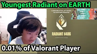 He is the Youngest RADIANT Player in the World