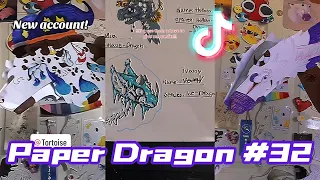Dragon Puppet Crafts - Paper Dragon TikTok Compilation #32