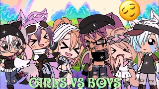 Girls vs Boys Gacha Life Singing Battle (part 5) 💙58K Special💙