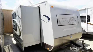 SOLD! 2011 Open Range Journeyer 359 FKS Travel Trailer, 3 Slides, Front Kitchen, $19,900