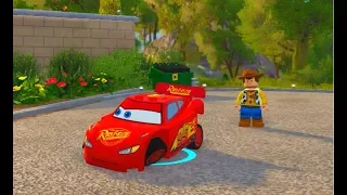 Lego The Incredibles Woody and Lighting McQueen Pixar Character Unlock