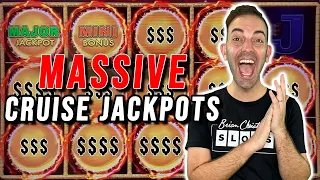 🚢 MASSIVE JACKPOTS from BCSlots Cruises!