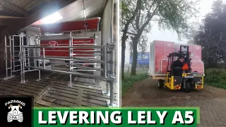 DELIVERY & Set up Lely A5 Milking Robot