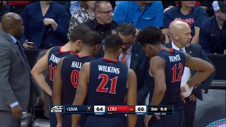 Last 30 seconds of 3/1/18 UVA Game