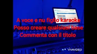 Gianni Vezzosi - A Voce E Nu Figlio Karaoke