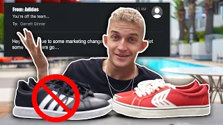 I’M NOT SPONSORED BY ADIDAS ANY MORE...
