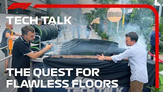 The Quest For Flawless Floors | F1 TV Tech Talk | Crypto.com