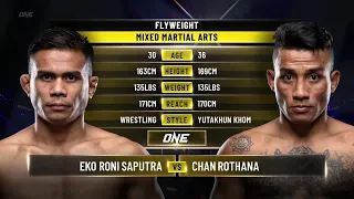 Eko Roni Saputra vs. Chan Rothana | ONE Championship Full Fight