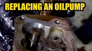 How to replace an oil pump on a Peugeot/Citroën 1.4 16v KFU engine.