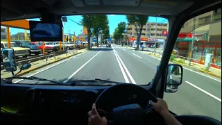 POV Truck driving HINO300