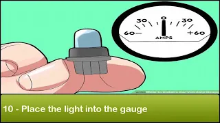 Easy Installing of a Car Volt Amp Gauge