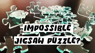 Impossible Jigsaw Puzzle - Clear Acrylic Puzzle 80 Pieces