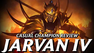 Jarvan IV doesn't look like he even belongs to the kingdom he rules over || Casual Champion Review