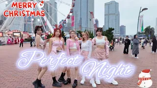 [ KPOP IN PUBLIC  ] - LE SSERAFIM- PERFECT NIGHT (CHRISTMAS ver.) | Dance cover | BY BLISSFUL