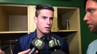 Lucas Melano talks about his first goal for Timbers