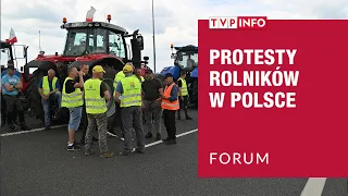 Protest rolników przeciwko Zielonemu Ładowi | FORUM