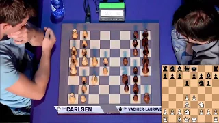 ROOK VS BISHOP!! Magnus Carlsen vs Maxime Vachier Lagrave || Blitz chess 2017