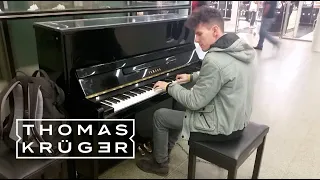 Zombie (The Cranberries) – Amazing Piano Version in London St. Pancras Station by Thomas Krüger