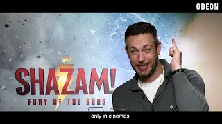 The Shazamily Challenge with the cast of Shazam! Fury Of The Gods