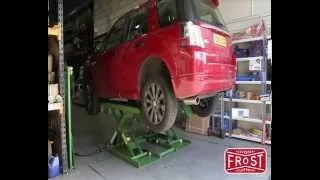 Strongman Clifton 3 Ton Mid Rise Mobile Platform Car Scissor Lift Ramp 240v