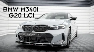 BMW M340i G20 LCI | Maxton Design Splitter Set | Presentation #149