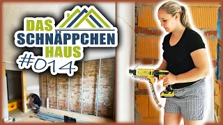 BETONAGE im FLUR und TROCKENBAU mit FRAU! | SCHNÄPPCHENHAUS #014 | Home Build Solution