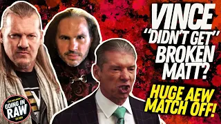 AEW CANCELS Blood And Guts For Now! Vince CONFUSED By Broken Matt? Going In Raw News Brief