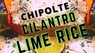 Chipotle's Cilantro Lime Rice Recipe | COPY CAT RECIPE | Flour, Eggs and Yeast Channel