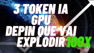 3 Token DEPin e iA com potencial de Fazer 100X #ia #rwa