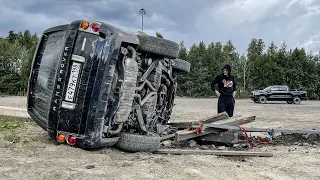 RANGE ROVER ПРИЕХАЛ В СТОЛБ