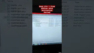Easy Fix + Free Microsoft Office 2010 Activation Failed