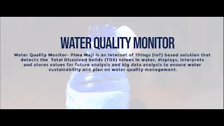 2nd Innovation Week & Industry Summit- Water Quality Monitor Innovation.