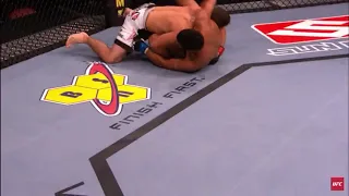 Charles Oliveira vs Elkins Finish