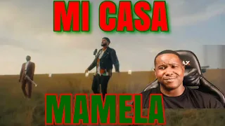 MI CASA - MAMELA (OFFICIAL MUSIC VIDEO) | REACTION