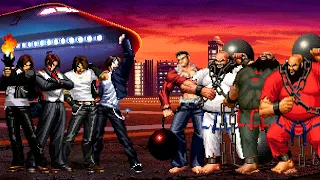 [KOF Mugen] Kyo Kusanagi Team vs Chang Koehan Team