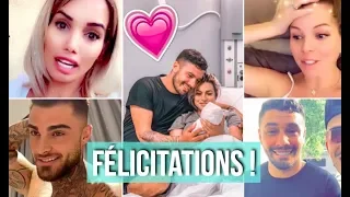 CARLA ET KEVIN PARENTS, LES MARSEILLAIS ET LES CANDIDATS DE TV RÉALITÉ RÉAGISSENT ! 🙏🏼💗