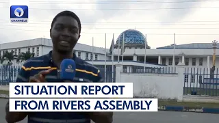 Channels Television Correspondent Gives Situation Report